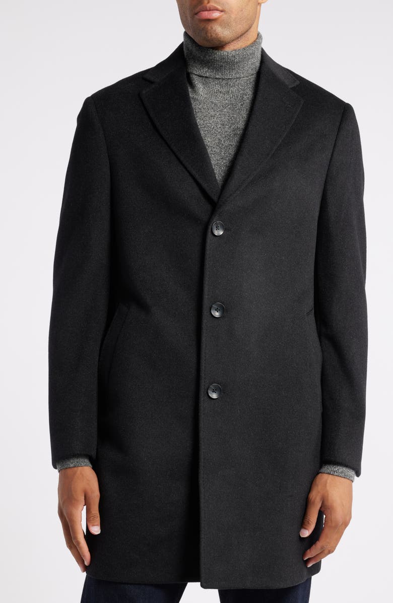 Nordstrom Cashmere Overcoat, Alternate, color,