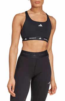 adidas Techfit Medium Support Sports Bra
