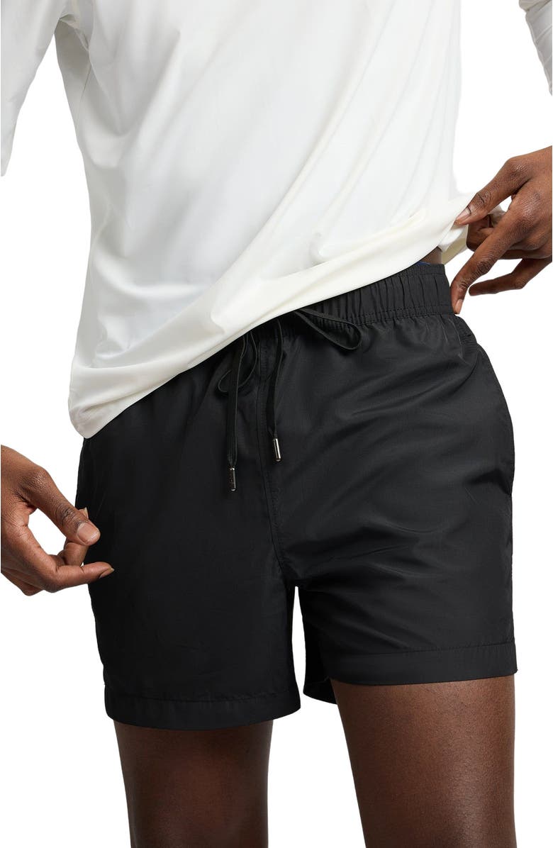Onia Classic Charles 5" Swim Trunk, Alternate, color, Black