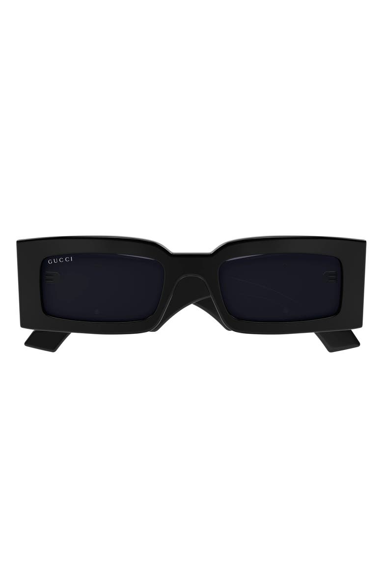 Gucci Rectangular Sunglasses, Main, color, 