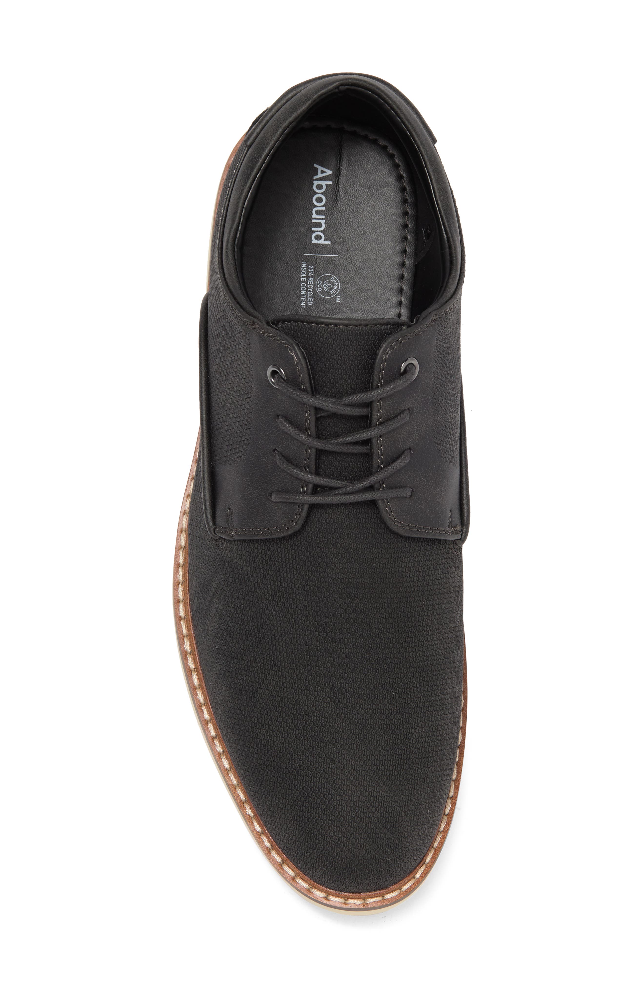 Scottie Textured Lace Up Derby, Alternate, color, CHARCOAL