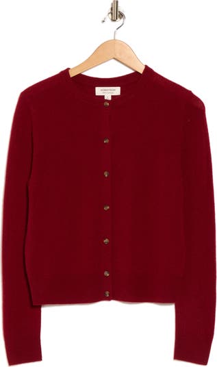 Crewneck Cashmere Cardigan