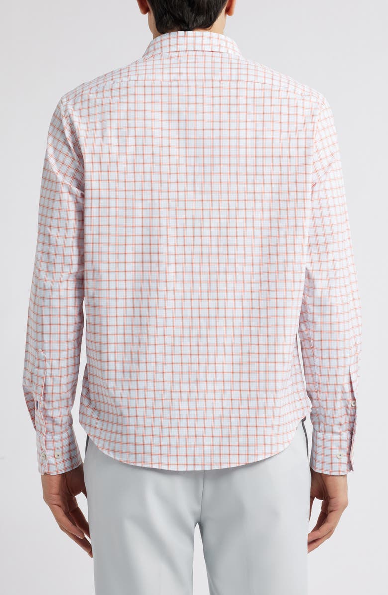 UNTUCKit Wells Check Performance Stretch Button-Up Shirt, Alternate, color, 