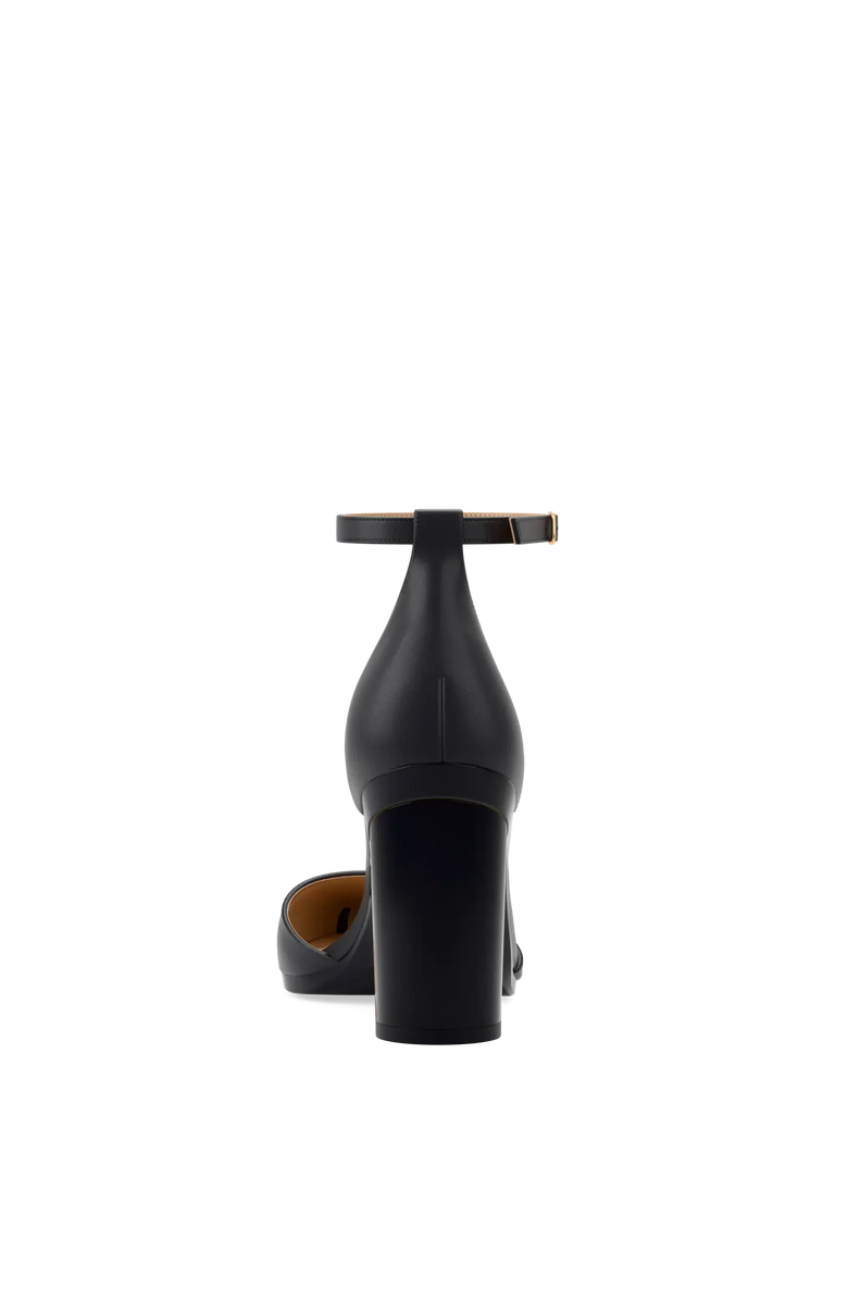 Pashion Footwear The D'Orsay 4" Block Convertible Heel, Alternate, color, Coal Leather