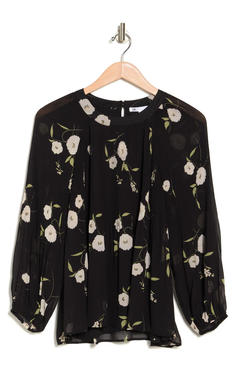 DR2 by Daniel Rainn CREW NECK RELEAST PLEAT FULL S, Alternate, color, 