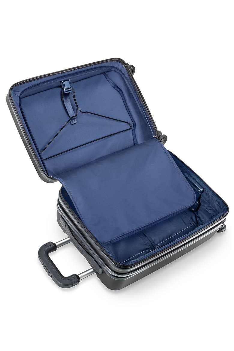 'Sympatico' Expandable Wheeled Carry-On, Alternate, color, BLACK