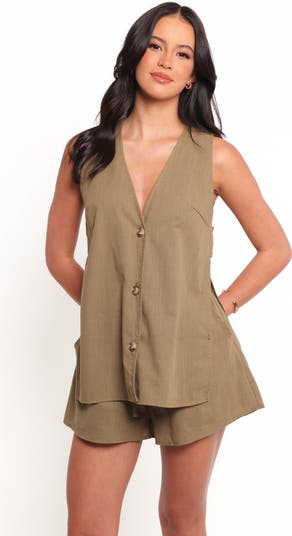 Miller Cotton Vest & Shorts Set