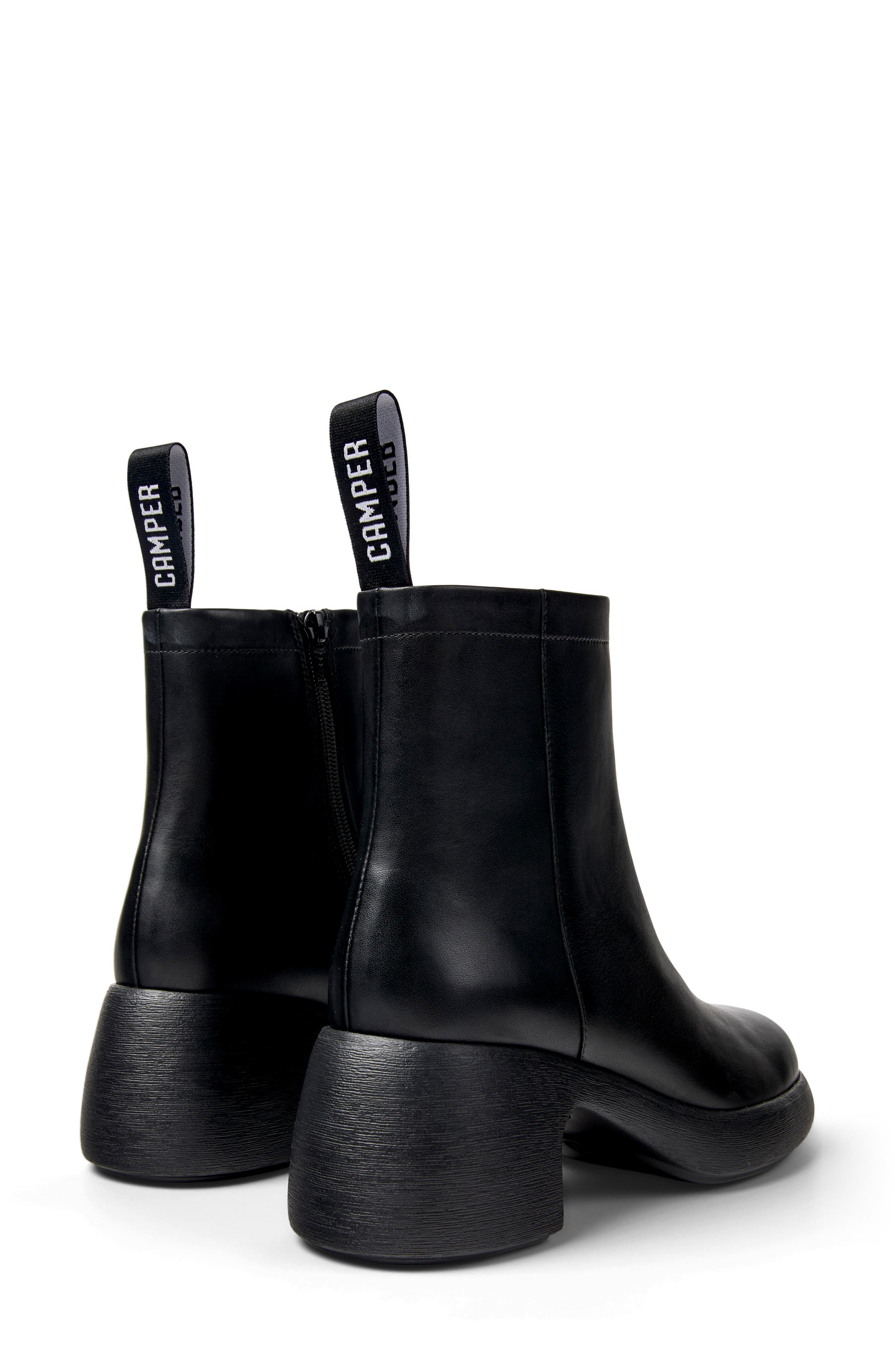 Camper Thelma Platform Bootie, Alternate, color, Black