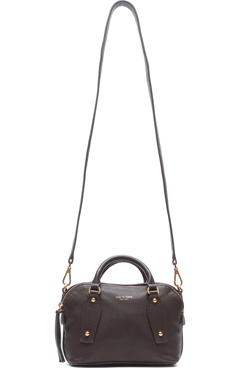 rag
bone Gramercy Small Satchel Bag, Main, color, Chocolate