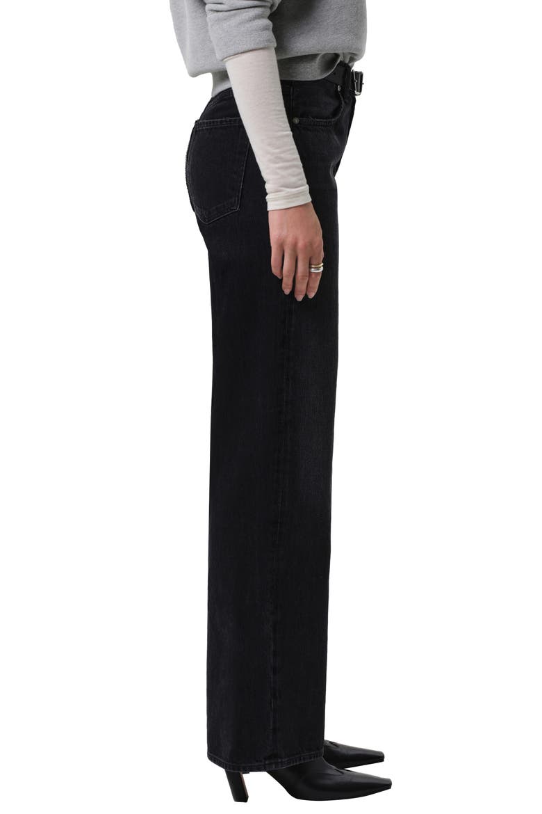 Annina Straight Leg Jeans, Alternate, color, RAINE WASHED BLACK