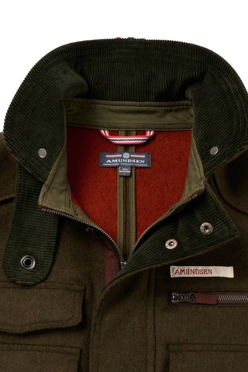 Amundsen Sports Huntsman Jacket In Green