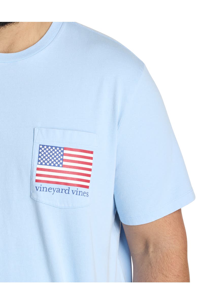 vineyard vines Big & Tall Party In The USA Graphic Tee, Alternate, color, Jake Blue