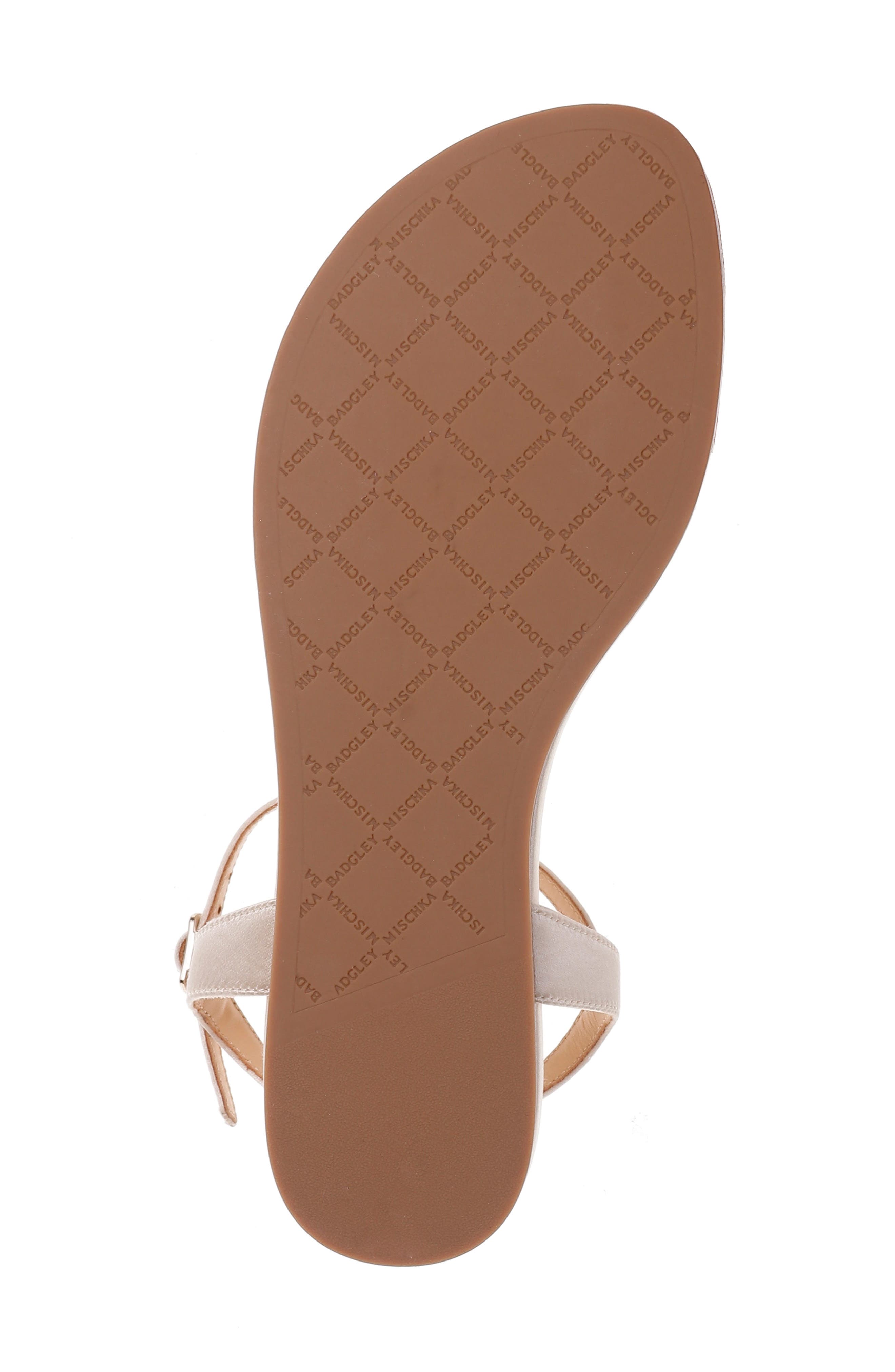 Badgley Mischka Collection Badgley Mischka Sissi Crystal Embellished Sandal, Alternate, color, 