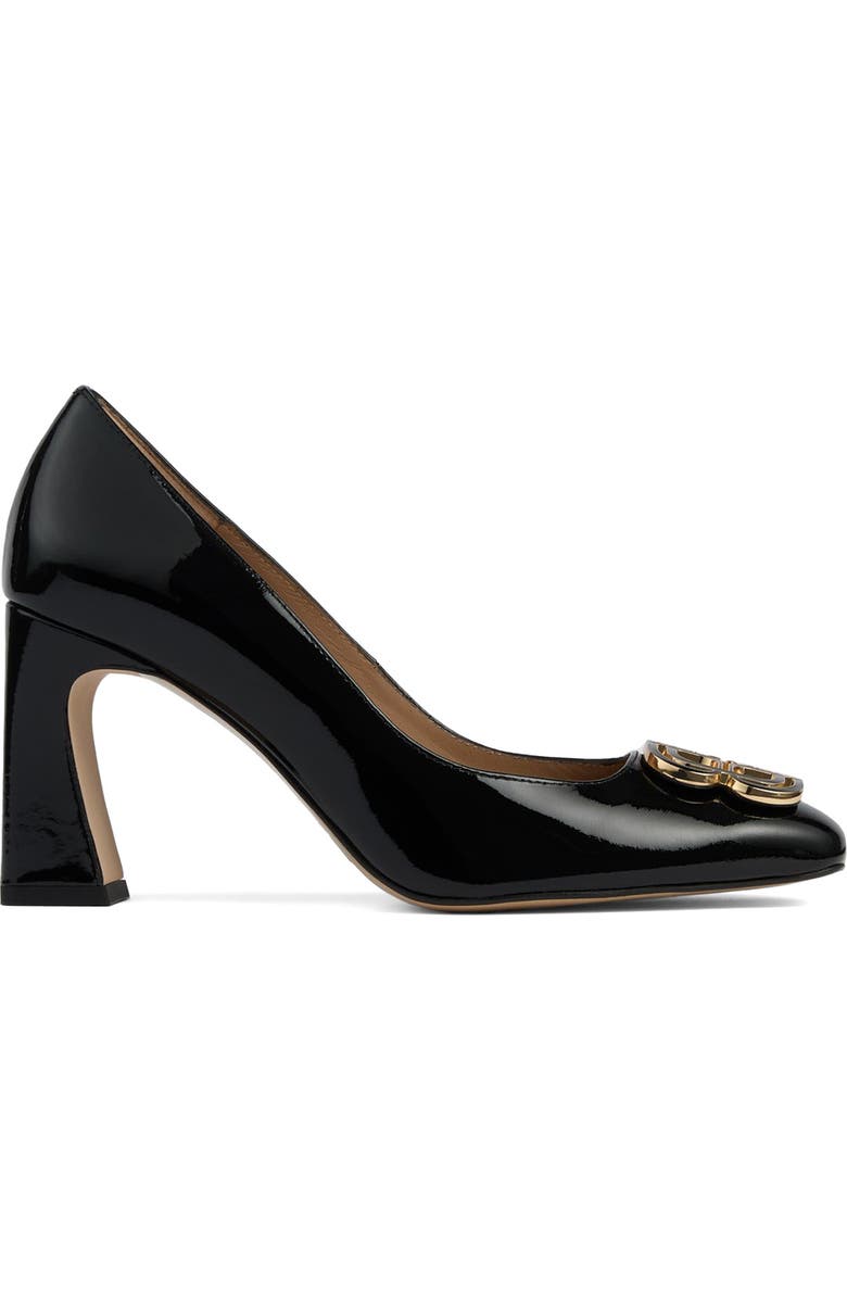 LK Bennett Truly Logo Pump, Alternate, color, Black