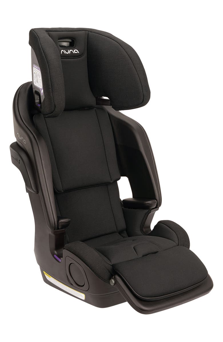 Nuna LUMN Harness to Booster Car Seat, Alternate, color, Caviar