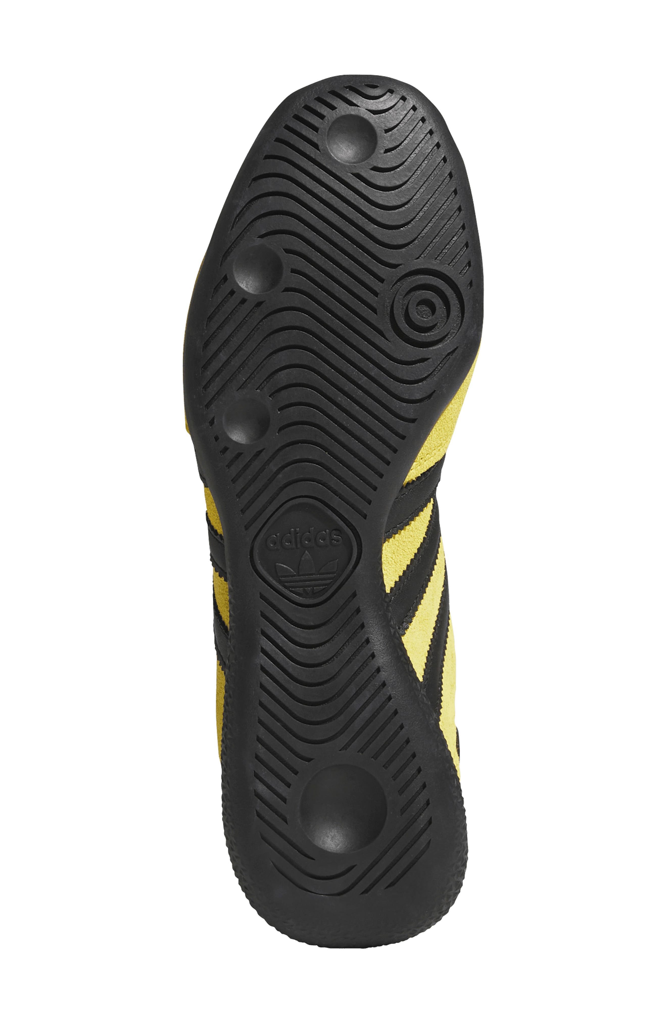 Gazelle Indoor Sneaker, Alternate, color, YELLOW/ CORE BLACK/ GOLD MET.