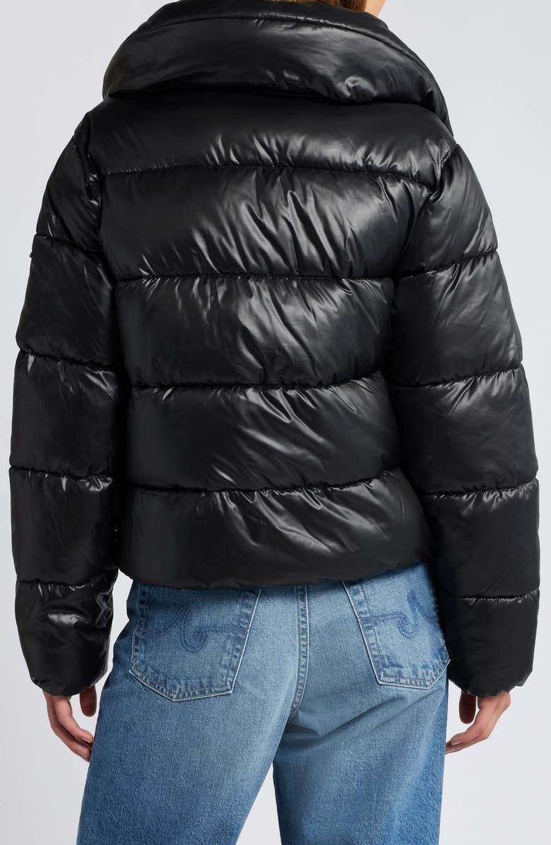 BCBGeneration Water Resistant Crop Puffer Jacket, Alternate, color,