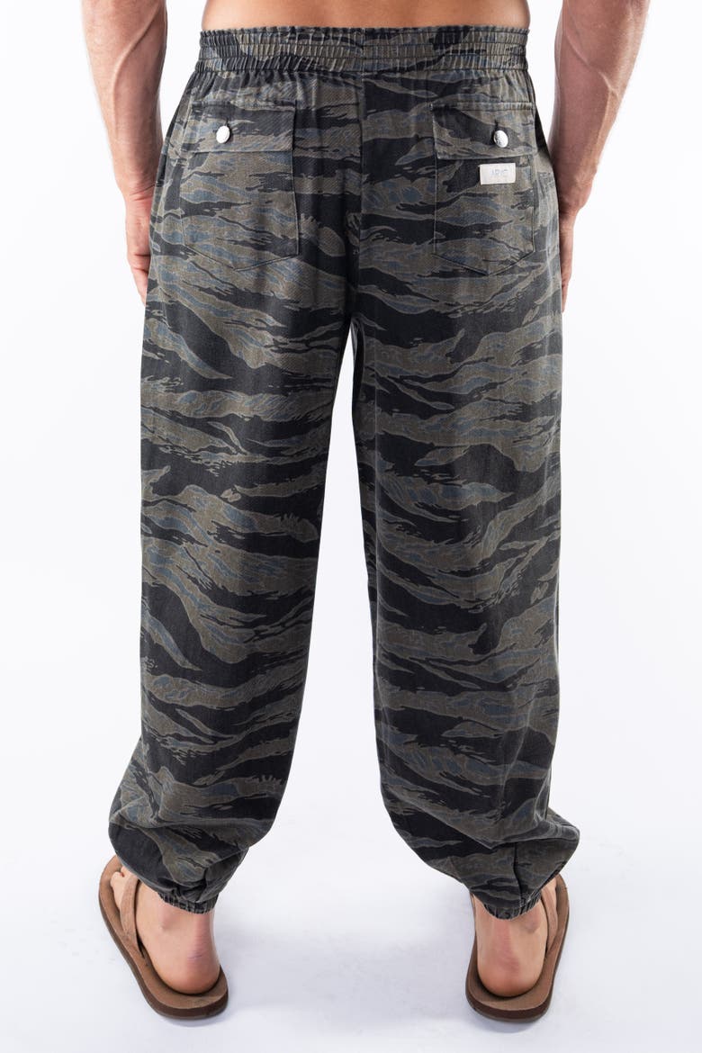 Gender Inclusive Camo Day Pants, Alternate, color, Ocean Tiger Camo