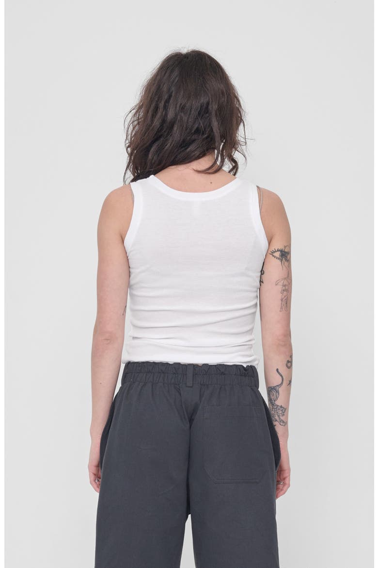 The Tank, Alternate, color, White
