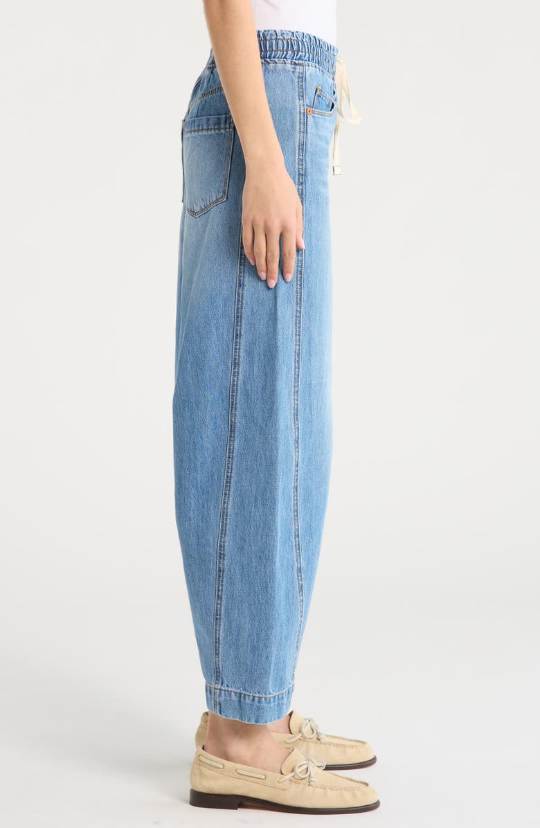 BLANKNYC The Barrel Leg Drawstring Barrel Leg Jeans, Alternate, color, Easy Goer