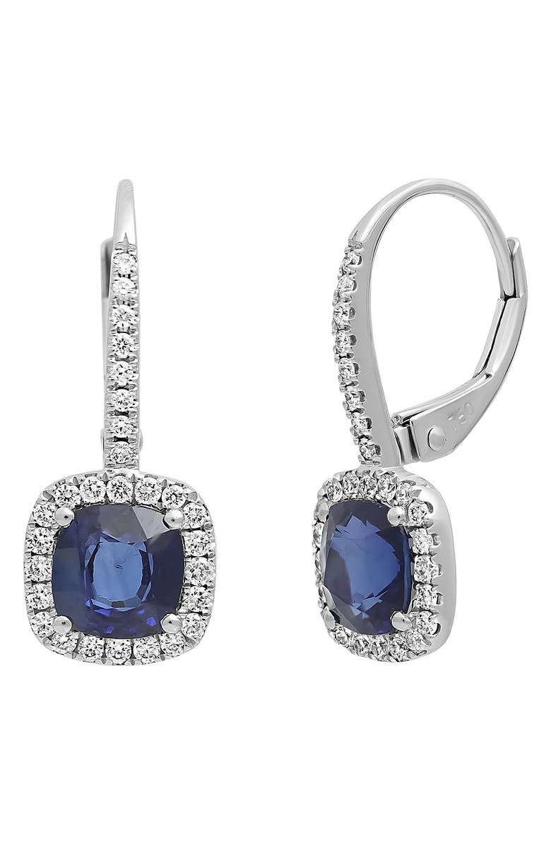 Bony Levy El Mar Diamond & Sapphire Drop Earrings, Main, color, 