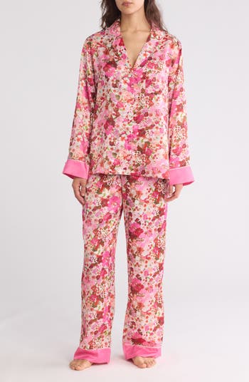 Pink Floral Pyjamas Ted Baker Pajamas Womens Ted Baker Pjs Womens