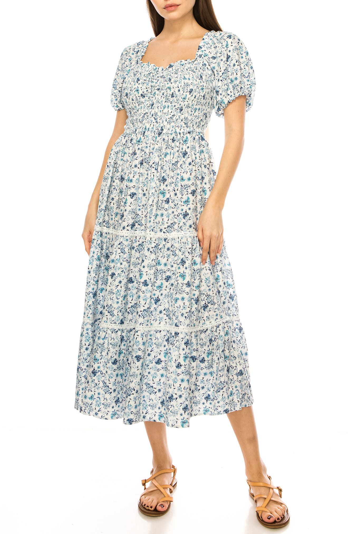 Floral Midi Dress