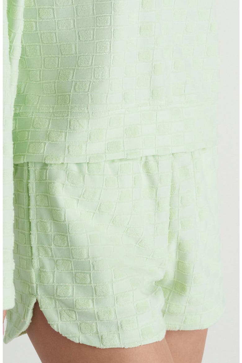 Venice Jacquard Terry Shorts, Alternate, color, SPRAY