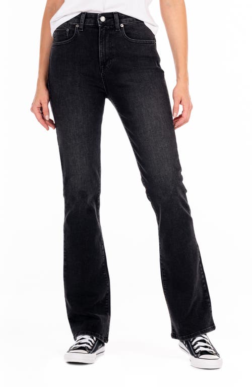 Modern American Brookhaven High Waist Stretch Bootcut Jeans in Vint Black  product