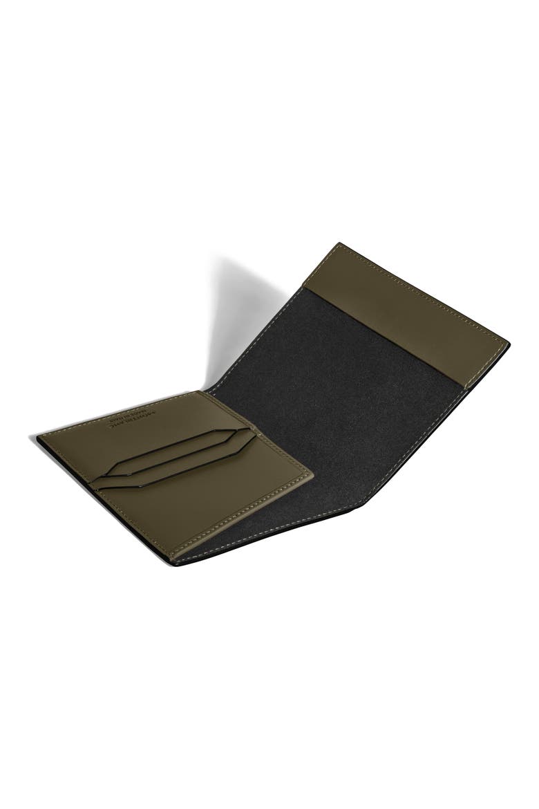 Extreme 3.0 Leather Passport Case, Alternate, color, KHAKI