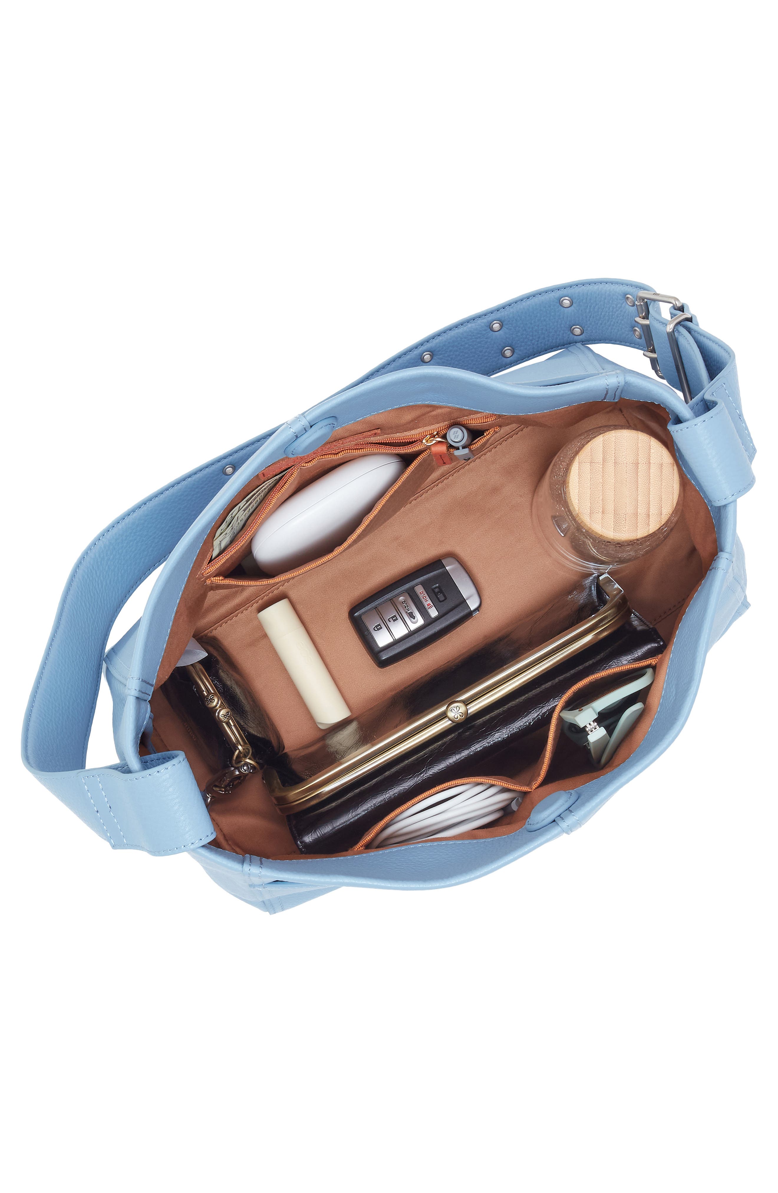 Render Leather Shoulder Bag, Alternate, color, SEABREEZE