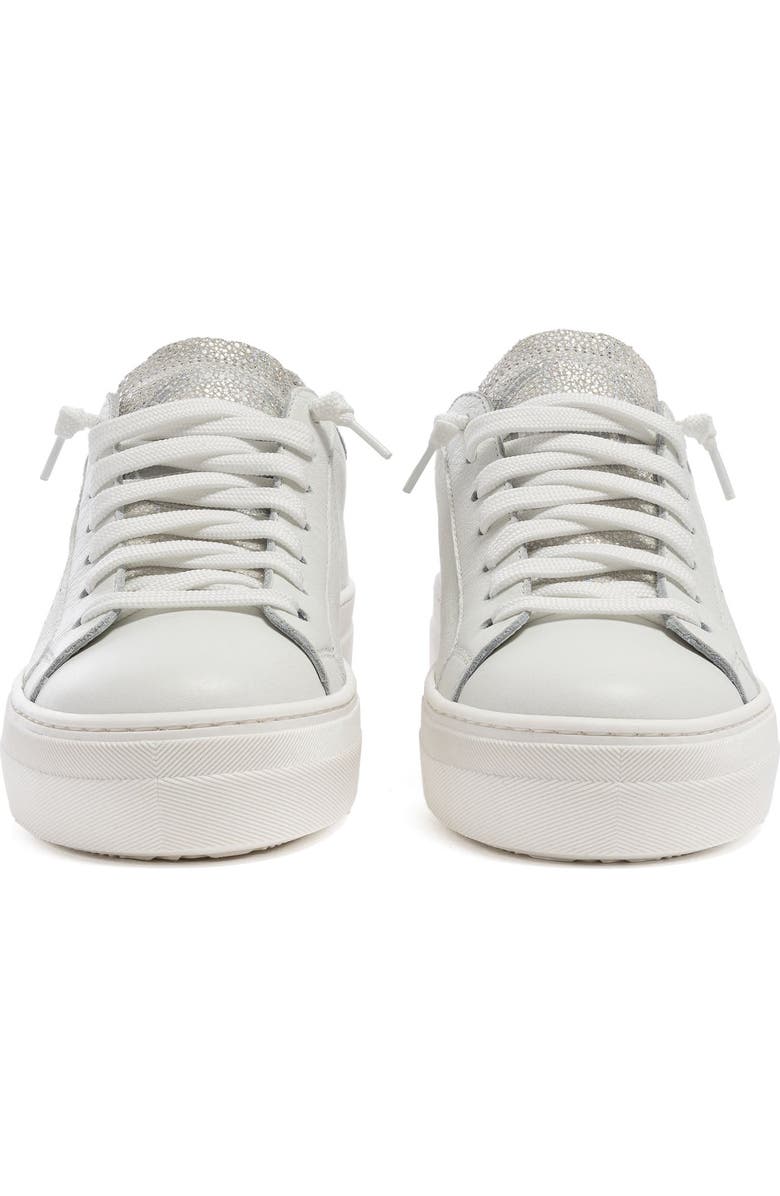 P448 Thea Platform Sneaker, Alternate, color, White/Metallic