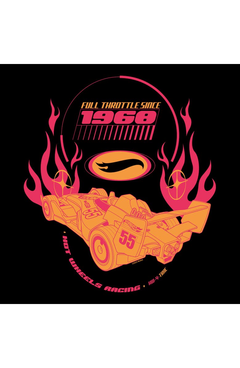Hot Wheels Men's Hot Wheels Racing Since 1968  Graphic T-Shirt, Alternate, color, Black