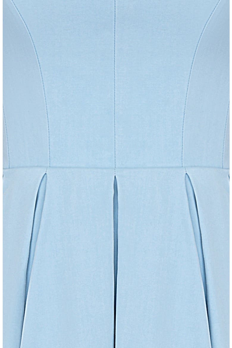 Audrey Strapless Fit & Flare Dress, Alternate, color, CINDERELLA BLUE