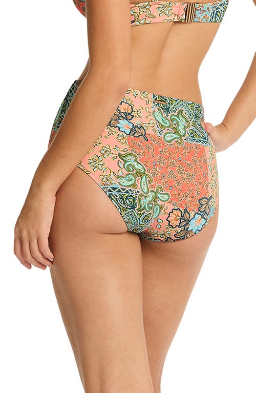 Sea Level Java High Waist Bikini Bottoms In Multi