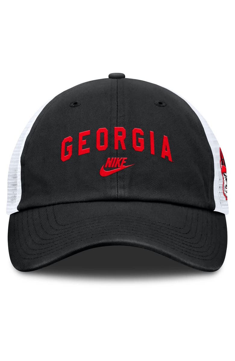 Nike Men's Nike Black Georgia Bulldogs Club Legacy Adjustable Trucker Hat, Alternate, color, 