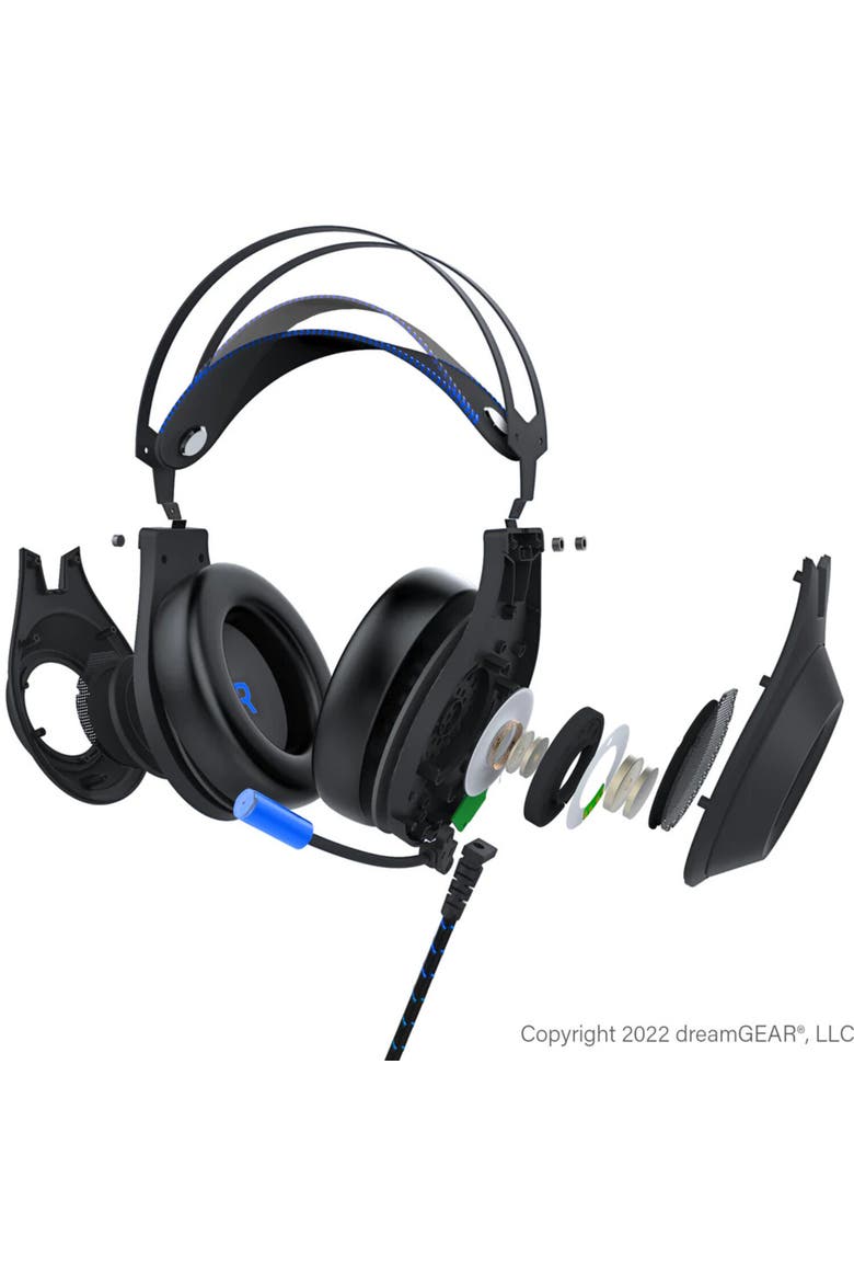 Wired Headset - With Boom Mic, Alternate, color, Multicolor