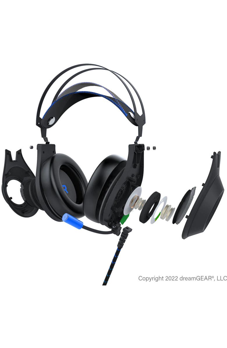 Bionik Bnk9092 Sirex Game Headset Ps5/Ps4 Blk/ Blu, Alternate, color, Multicolor