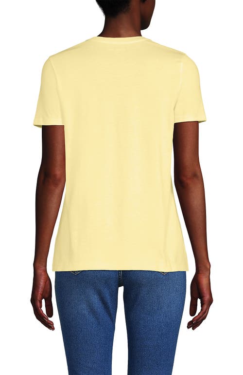 Lands' End Relaxed Supima Cotton Crew Neck T-shirt
