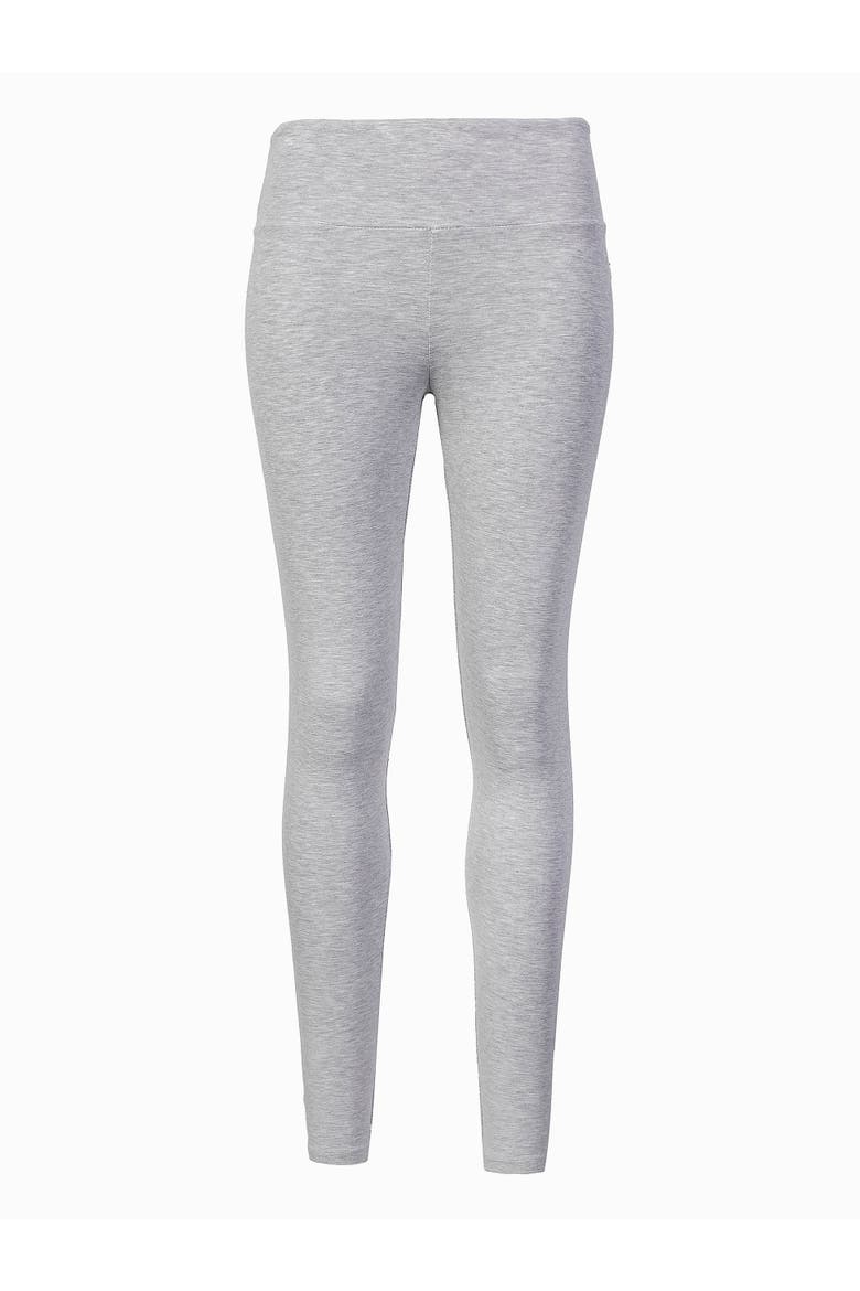 Petite Lightweight High Waisted Leggings, Alternate, color, Light Grey Marl