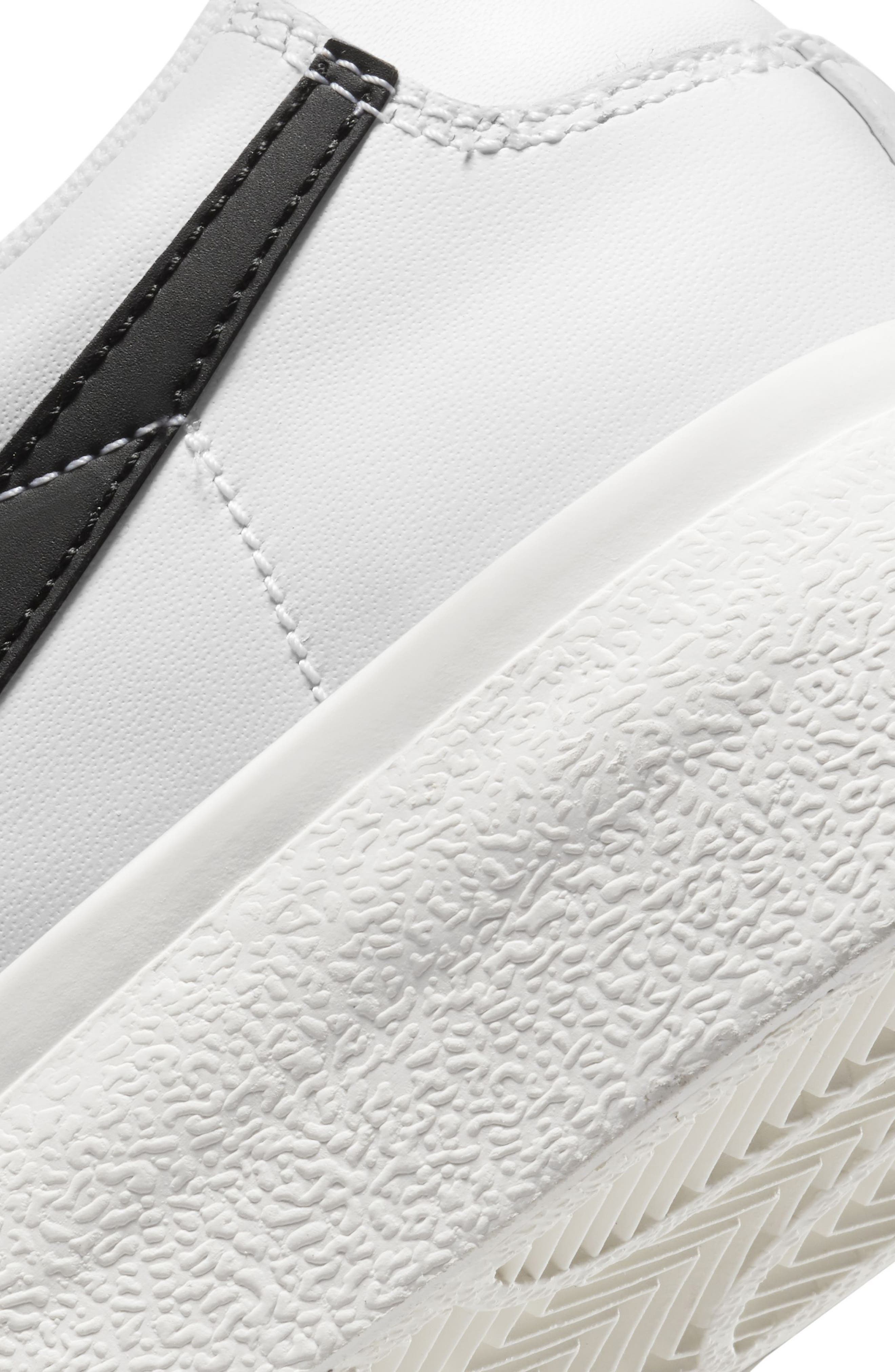 nike blazer low womens black
