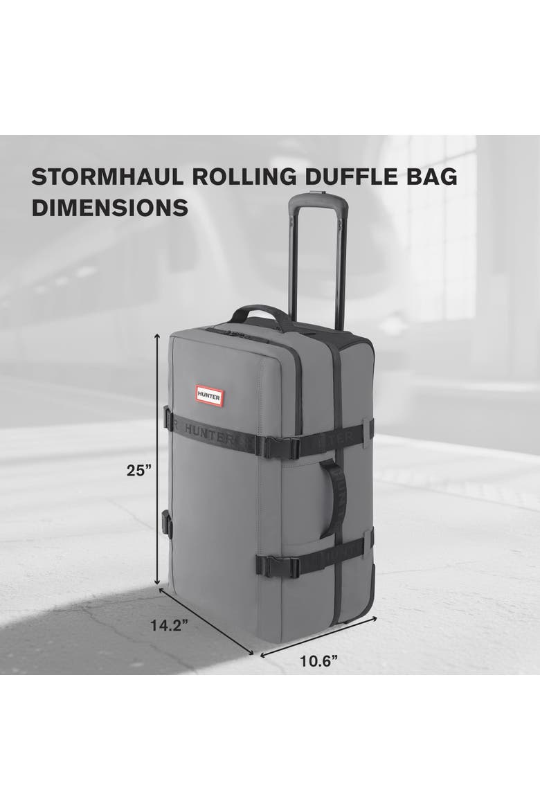 Stormhaul 25" Rolling Duffle Bag Luggage, Alternate, color, Gray
