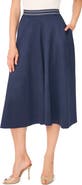Halogen® Faux Suede Wide Leg Culottes
