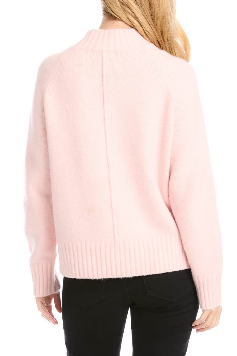 Turtleneck Sweater, Alternate, color, ROSE