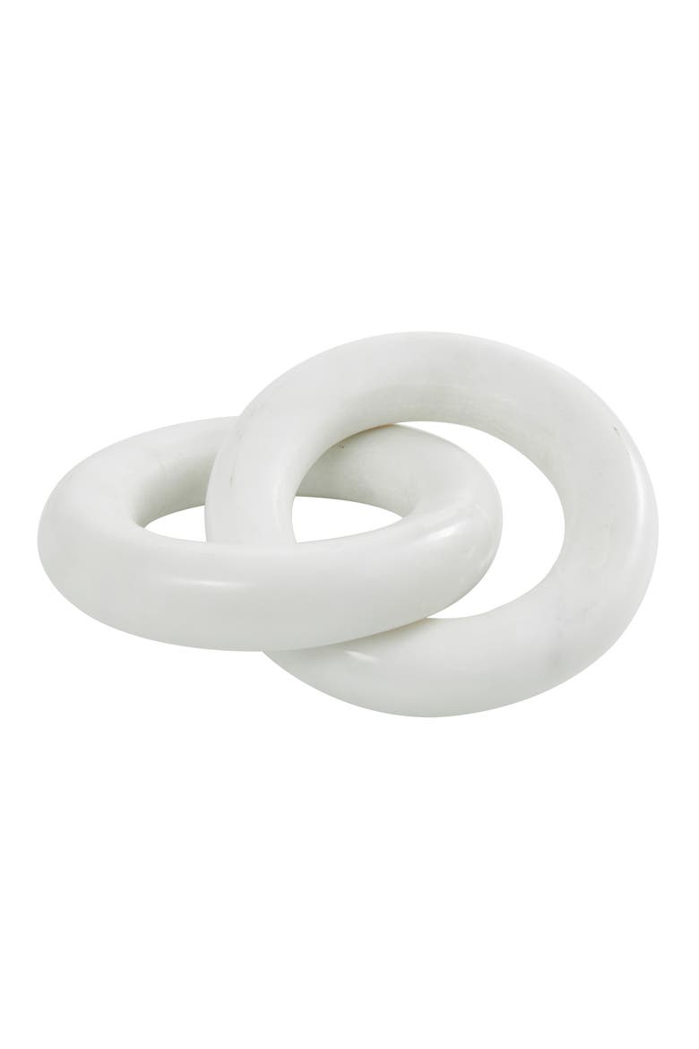 Marble Chain Sculpture, Alternate, color, WHITE