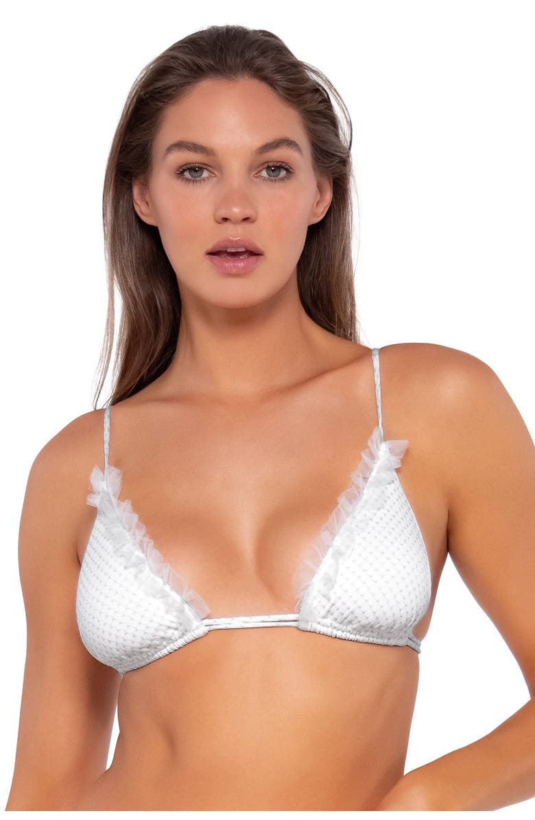 B Swim Sweetheart Bikini Swimsuit Top, Alternate, color,