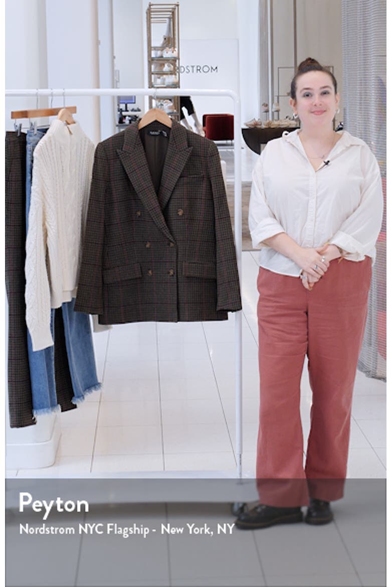Check Double Breasted Jacket video