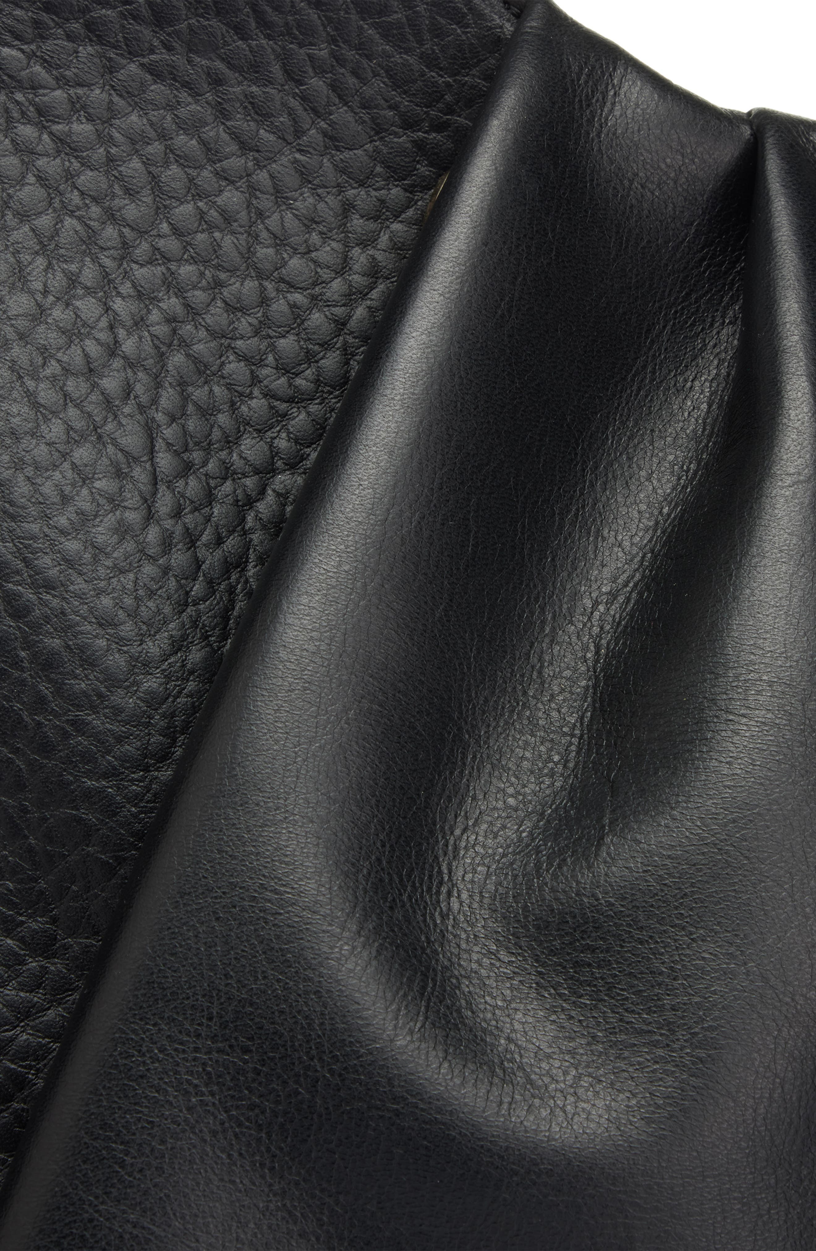 Storksak Kaia Leather Convertible Diaper Bag, Alternate, color, 