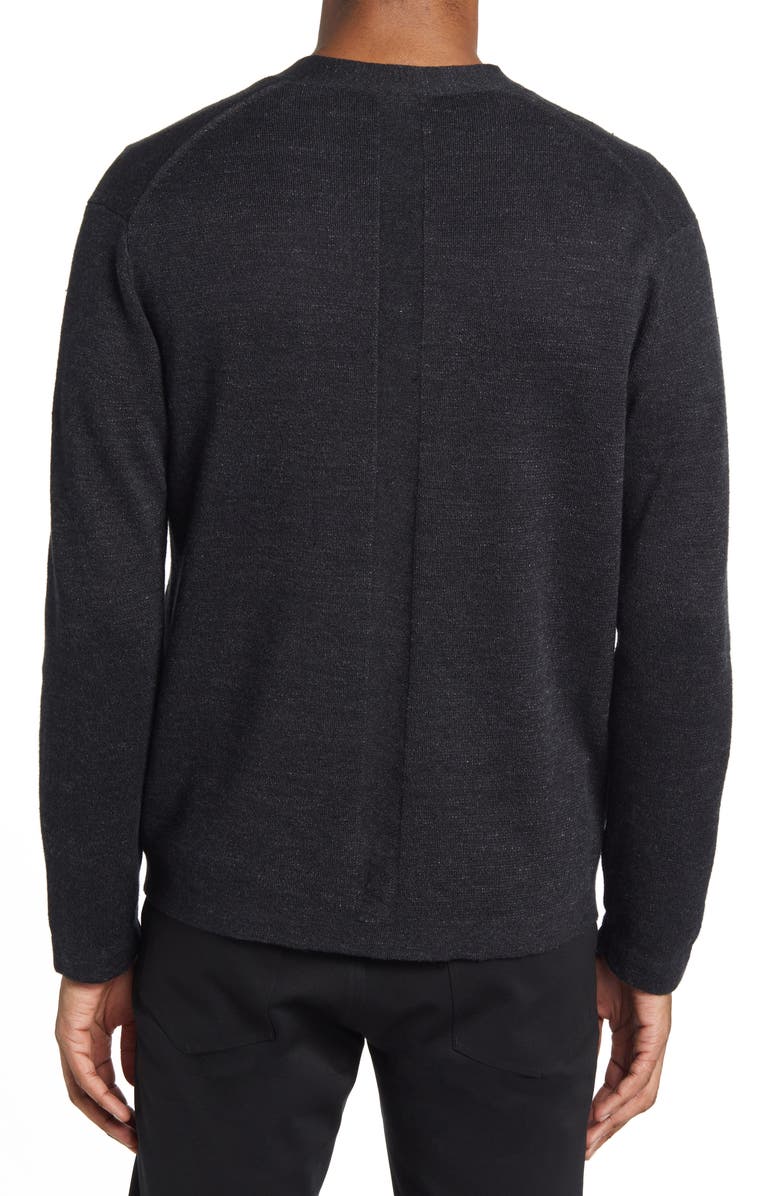 Theory Men's Canne Linen Blend Cardigan, Alternate, color, 