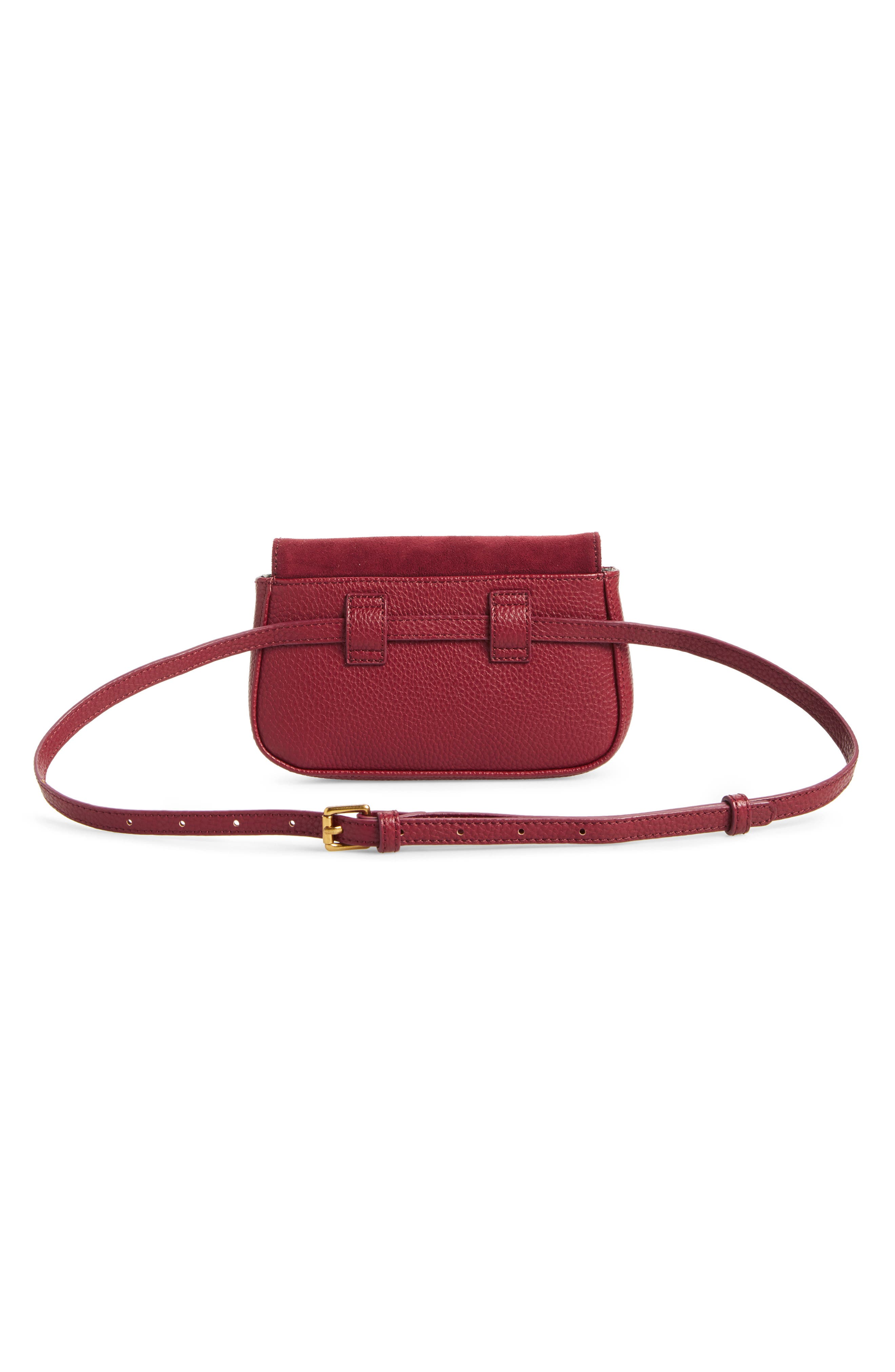 Kinza Belt Bag, Alternate, color, RED